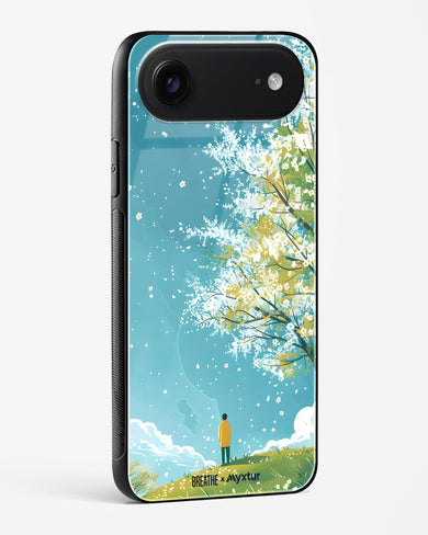 Cherry Blossom Crusade [BREATHE] Glass Case Phone Cover (Apple)