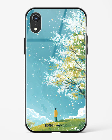 Cherry Blossom Crusade [BREATHE] Glass Case Phone Cover (Apple)