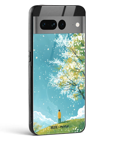 Cherry Blossom Crusade [BREATHE] Glass Case Phone Cover (Google)