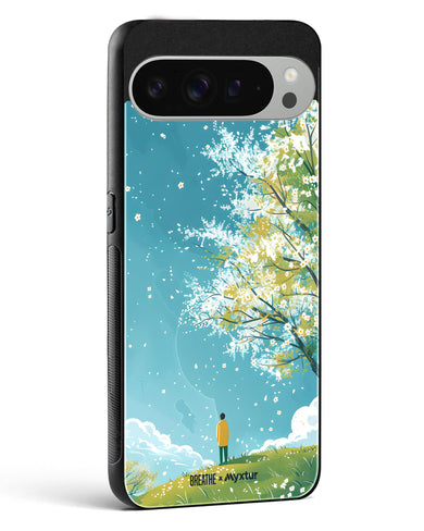 Cherry Blossom Crusade [BREATHE] Glass Case Phone Cover (Google)