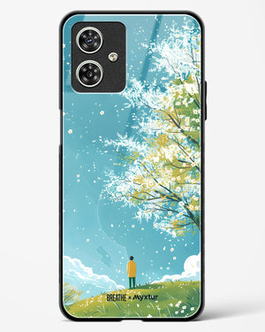 Cherry Blossom Crusade [BREATHE] Glass Case Phone Cover (Motorola)