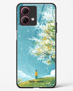 Cherry Blossom Crusade [BREATHE] Glass Case Phone Cover (Motorola)