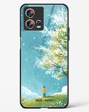 Cherry Blossom Crusade [BREATHE] Glass Case Phone Cover (Motorola)