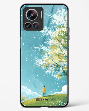 Cherry Blossom Crusade [BREATHE] Glass Case Phone Cover (Motorola)