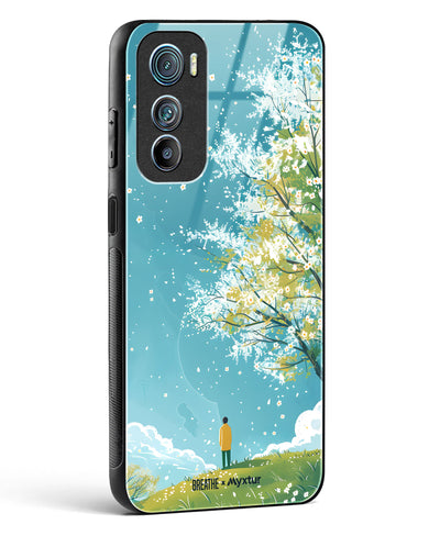 Cherry Blossom Crusade [BREATHE] Glass Case Phone Cover (Motorola)