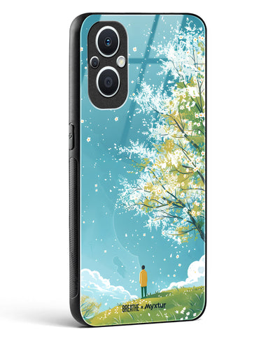 Cherry Blossom Crusade [BREATHE] Glass Case Phone Cover (Oppo)