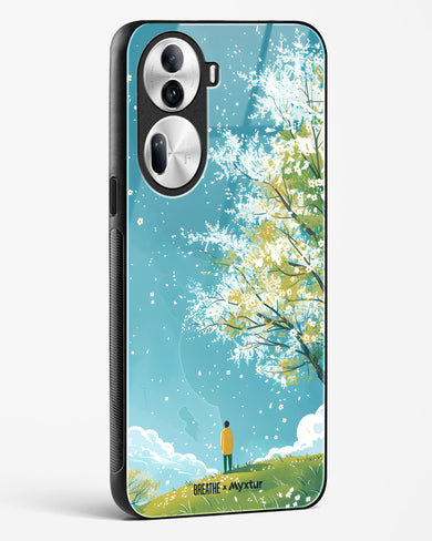 Cherry Blossom Crusade [BREATHE] Glass Case Phone Cover (Oppo)