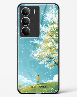 Cherry Blossom Crusade [BREATHE] Glass Case Phone Cover (Realme)