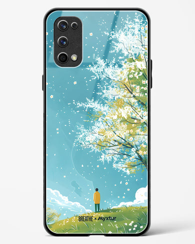 Cherry Blossom Crusade [BREATHE] Glass Case Phone Cover (Realme)