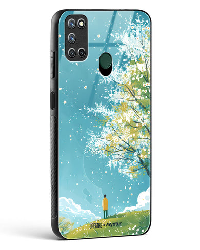 Cherry Blossom Crusade [BREATHE] Glass Case Phone Cover (Realme)