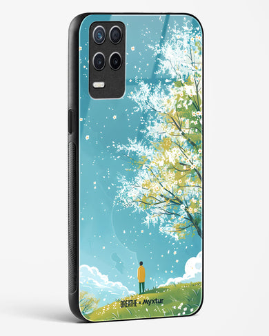 Cherry Blossom Crusade [BREATHE] Glass Case Phone Cover (Realme)