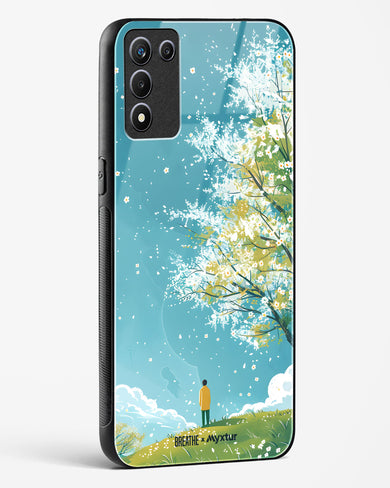 Cherry Blossom Crusade [BREATHE] Glass Case Phone Cover (Realme)