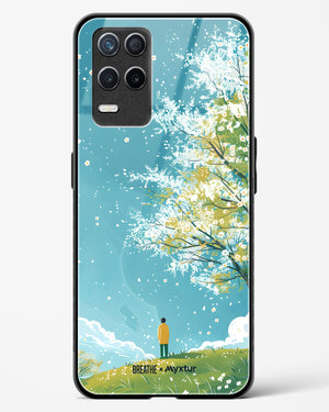 Cherry Blossom Crusade [BREATHE] Glass Case Phone Cover (Realme)