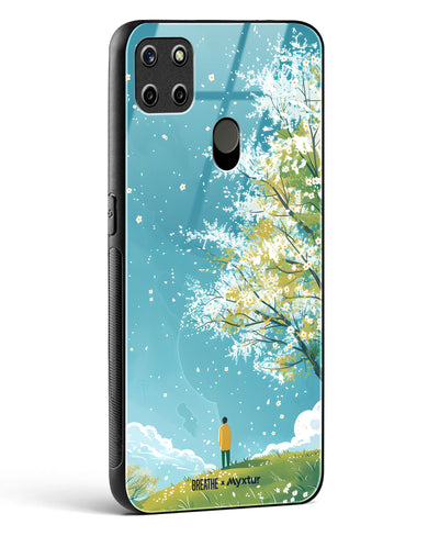 Cherry Blossom Crusade [BREATHE] Glass Case Phone Cover (Realme)