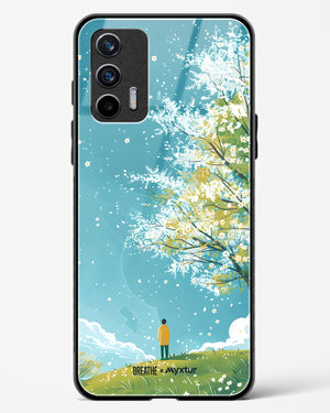 Cherry Blossom Crusade [BREATHE] Glass Case Phone Cover (Realme)