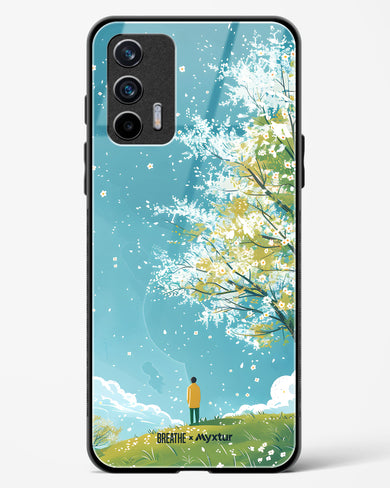 Cherry Blossom Crusade [BREATHE] Glass Case Phone Cover (Realme)