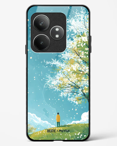 Cherry Blossom Crusade [BREATHE] Glass Case Phone Cover (Realme)