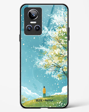 Cherry Blossom Crusade [BREATHE] Glass Case Phone Cover (Realme)