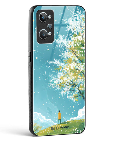 Cherry Blossom Crusade [BREATHE] Glass Case Phone Cover (Realme)