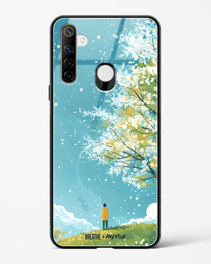 Cherry Blossom Crusade [BREATHE] Glass Case Phone Cover (Realme)