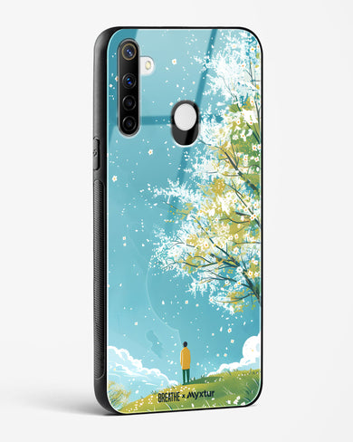 Cherry Blossom Crusade [BREATHE] Glass Case Phone Cover (Realme)