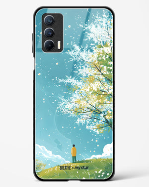 Cherry Blossom Crusade [BREATHE] Glass Case Phone Cover (Realme)