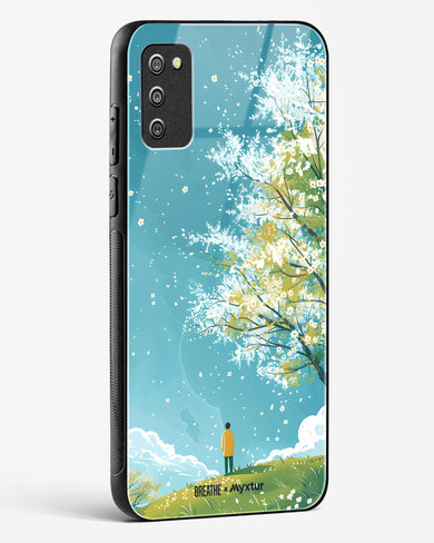 Cherry Blossom Crusade [BREATHE] Glass Case Phone Cover (Samsung)