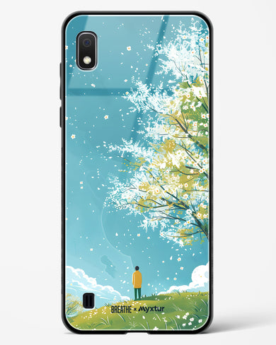 Cherry Blossom Crusade [BREATHE] Glass Case Phone Cover (Samsung)