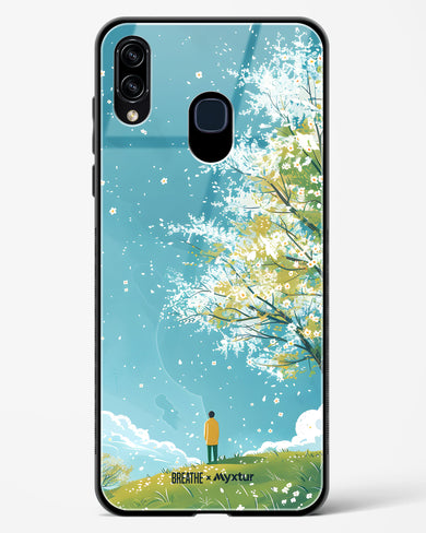 Cherry Blossom Crusade [BREATHE] Glass Case Phone Cover (Samsung)