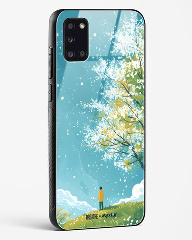 Cherry Blossom Crusade [BREATHE] Glass Case Phone Cover (Samsung)