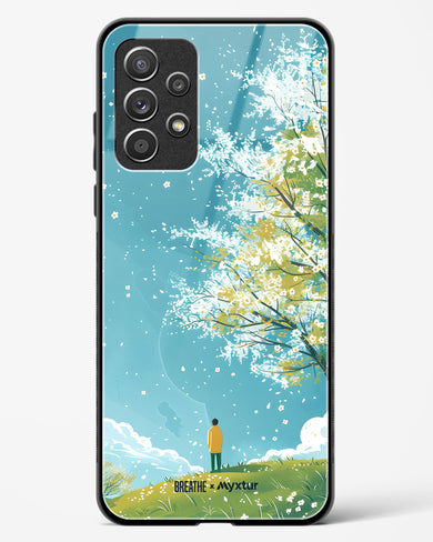 Cherry Blossom Crusade [BREATHE] Glass Case Phone Cover (Samsung)