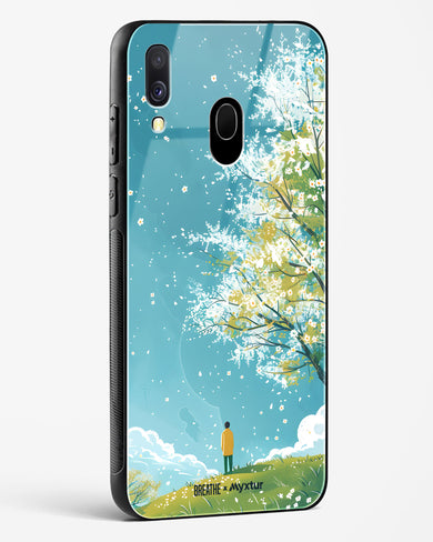 Cherry Blossom Crusade [BREATHE] Glass Case Phone Cover (Samsung)