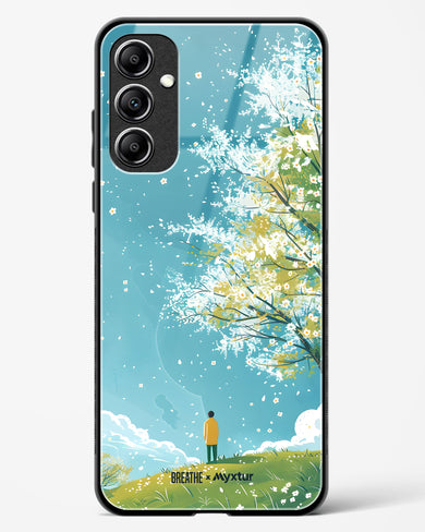 Cherry Blossom Crusade [BREATHE] Glass Case Phone Cover (Samsung)