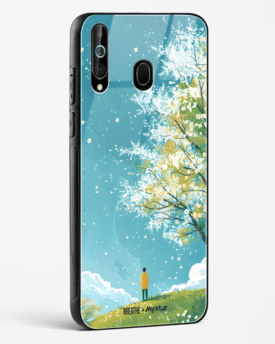 Cherry Blossom Crusade [BREATHE] Glass Case Phone Cover (Samsung)