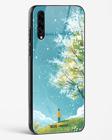 Cherry Blossom Crusade [BREATHE] Glass Case Phone Cover (Samsung)