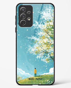 Cherry Blossom Crusade [BREATHE] Glass Case Phone Cover (Samsung)