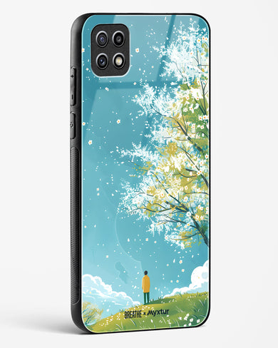 Cherry Blossom Crusade [BREATHE] Glass Case Phone Cover (Samsung)