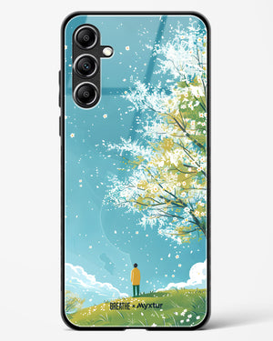 Cherry Blossom Crusade [BREATHE] Glass Case Phone Cover (Samsung)