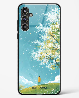 Cherry Blossom Crusade [BREATHE] Glass Case Phone Cover (Samsung)