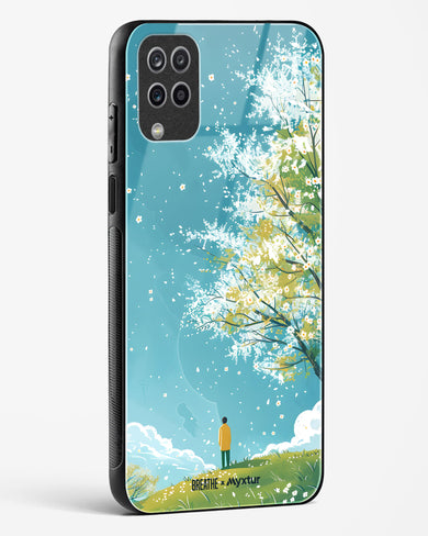 Cherry Blossom Crusade [BREATHE] Glass Case Phone Cover (Samsung)