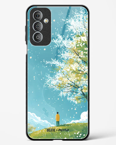 Cherry Blossom Crusade [BREATHE] Glass Case Phone Cover (Samsung)