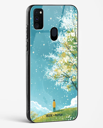 Cherry Blossom Crusade [BREATHE] Glass Case Phone Cover (Samsung)