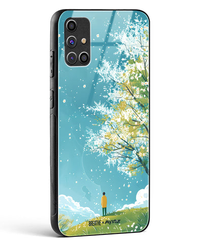 Cherry Blossom Crusade [BREATHE] Glass Case Phone Cover (Samsung)