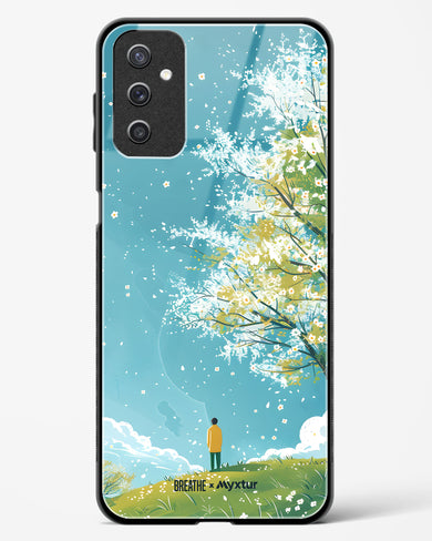 Cherry Blossom Crusade [BREATHE] Glass Case Phone Cover (Samsung)