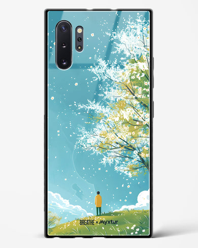 Cherry Blossom Crusade [BREATHE] Glass Case Phone Cover (Samsung)