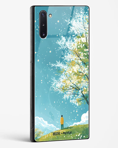 Cherry Blossom Crusade [BREATHE] Glass Case Phone Cover (Samsung)