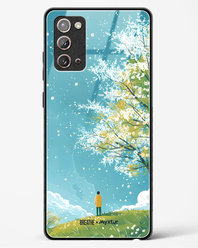 Cherry Blossom Crusade [BREATHE] Glass Case Phone Cover (Samsung)