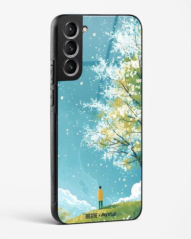 Cherry Blossom Crusade [BREATHE] Glass Case Phone Cover (Samsung)