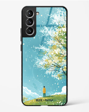 Cherry Blossom Crusade [BREATHE] Glass Case Phone Cover (Samsung)