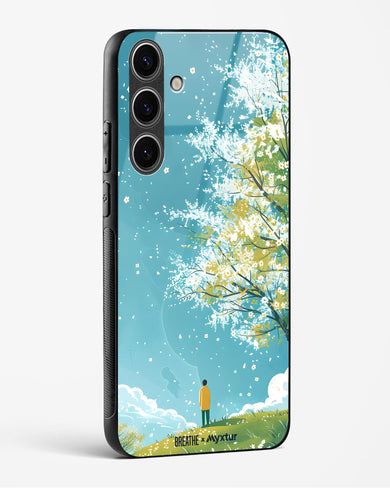 Cherry Blossom Crusade [BREATHE] Glass Case Phone Cover (Samsung)